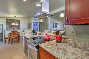 Tucson Vacation Rentals, Big Back Yard, There are also granite countertops in the kitchen